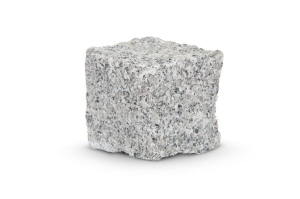 Kostka granitowa surowo-łupana